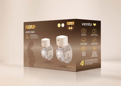Neno Vento Twin – pompă de sân electrică wireless, cu trei faze