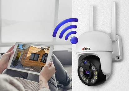 Neno Xblitz Armor 400 - Cameră de supraveghere pentru exterior AI Tracking, Night Vision