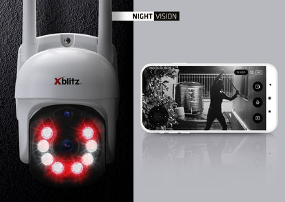 Neno Xblitz Armor 400 - Cameră de supraveghere pentru exterior AI Tracking, Night Vision