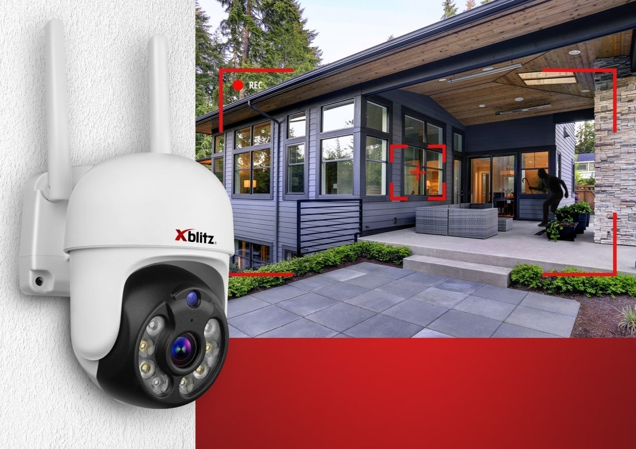 Neno Xblitz Armor 400 - Cameră de supraveghere pentru exterior AI Tracking, Night Vision