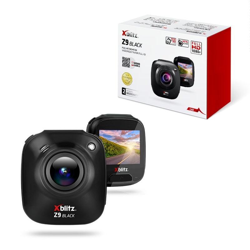 Neno Xblitz Z9 - Cameră auto 4K, unghi 140°, Carcasă Metalică, Mod Parcare, negru