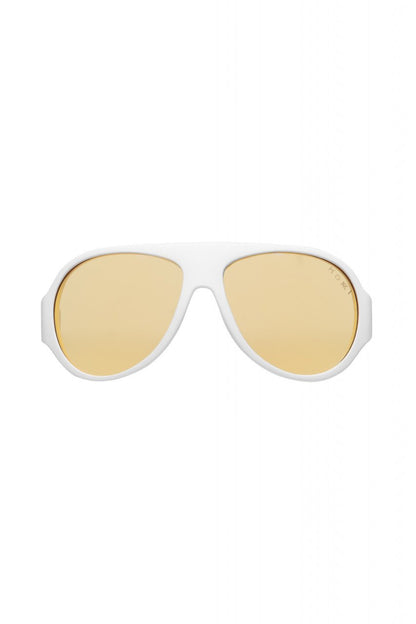 Ochelari cu protecție ecran pentru copii MOKKI Click & Change ScreenSafe, 2-5 ani, alb