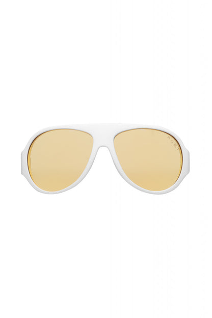Ochelari cu protecție ecran pentru copii MOKKI Click & Change ScreenSafe, 2-5 ani, alb