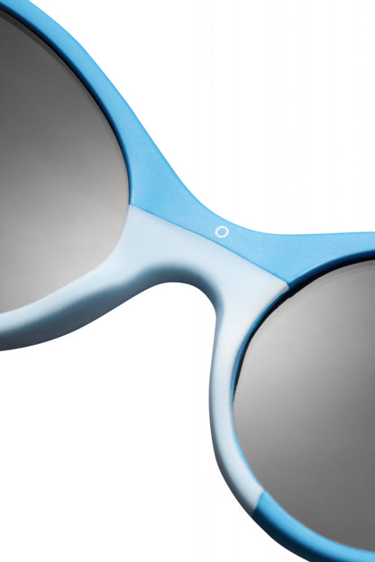 Ochelari de soare pentru copii MOKKI Click & Change, protectie UV, bleu, 0-2 ani, set 2 perechi