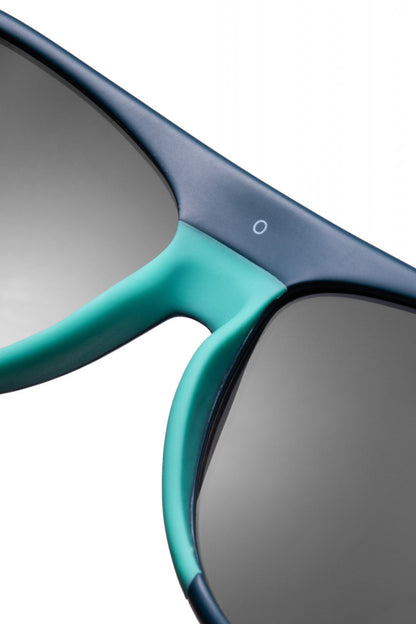 Ochelari de soare pentru copii MOKKI Click & Change, protectie UV, bleu, 2-5 ani, set 2 perechi
