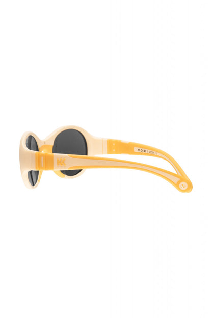 Ochelari de soare pentru copii MOKKI Click & Change, protectie UV, galben, 0-2 ani, set 2 perechi