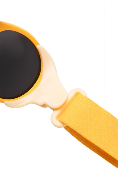 Ochelari de soare pentru copii MOKKI Click & Change, protectie UV, galben, 0-2 ani, set 2 perechi