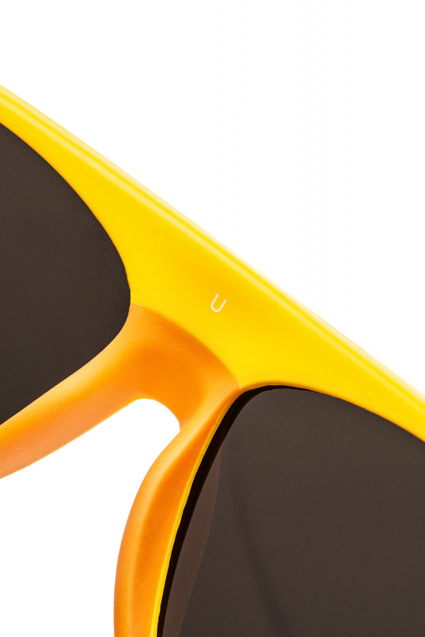 Ochelari de soare pentru copii MOKKI Click & Change, protectie UV, galben, 2-5 ani, set 2 perechi