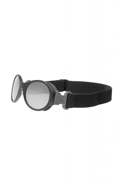 Ochelari de soare pentru copii MOKKI Click & Change, protectie UV, negru, 0-2 ani, set 2 perechi