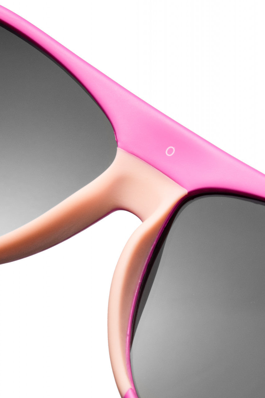 Ochelari de soare pentru copii MOKKI Click & Change, protectie UV, roz, 2-5 ani, set 2 perechi