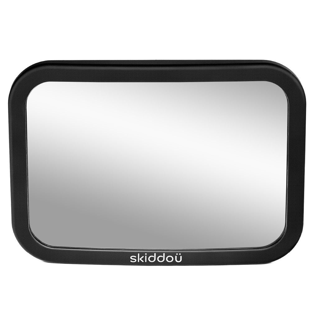 Oglinda auto retrovizoare Skiddou Basp pentru supraveghere copii, reglare 360 grade, 26x19 cm