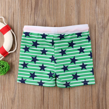 Pantalon de baie baietel Marinar Verde -