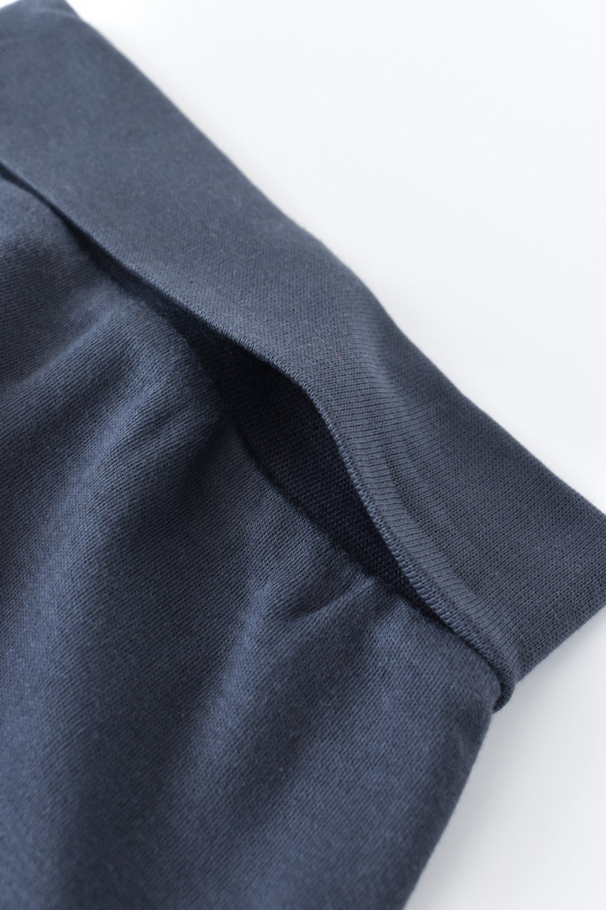 Pantaloni Bebe Unisex din bumbac organic Bleumarin BabyCosy