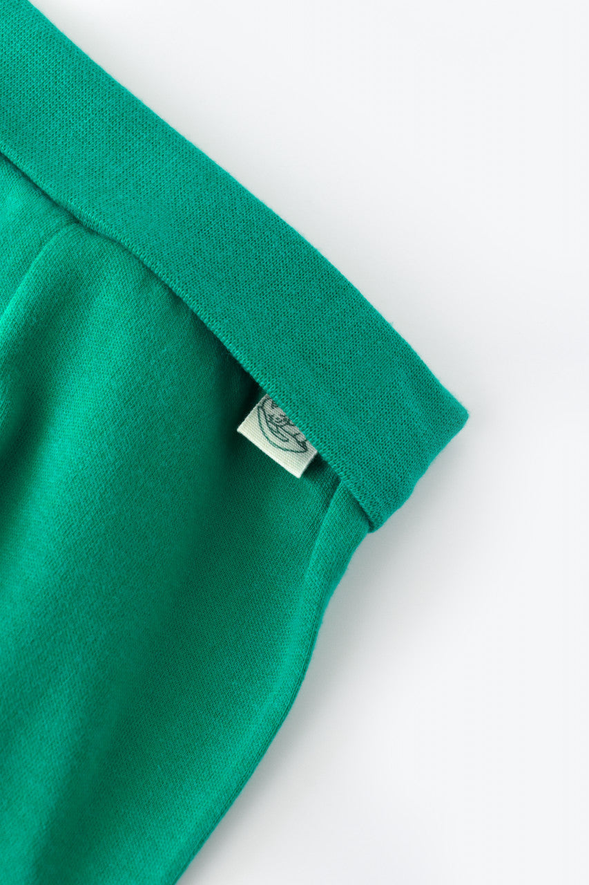 Pantaloni cu Botosei - Bumbac organic Verde BabyCosy
