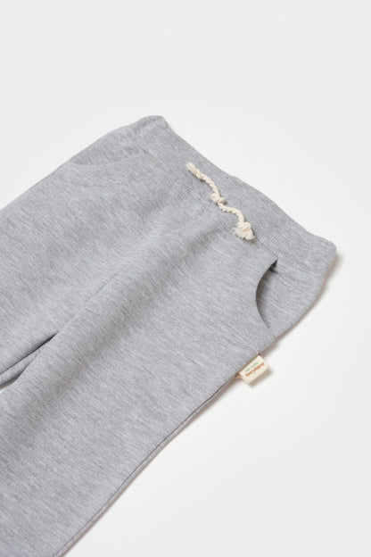 Pantaloni lungi, Two thread, 100%bumbac organic - Gri, BabyCosy