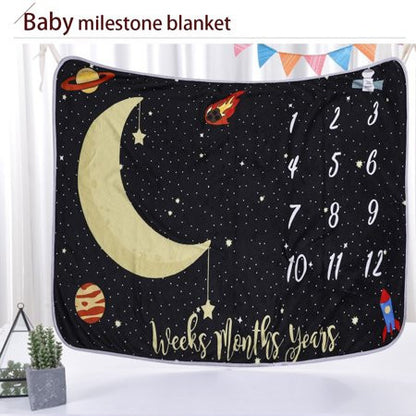 Paturica Milestone plusata pentru fotografii memorabile Luna neagra Drool