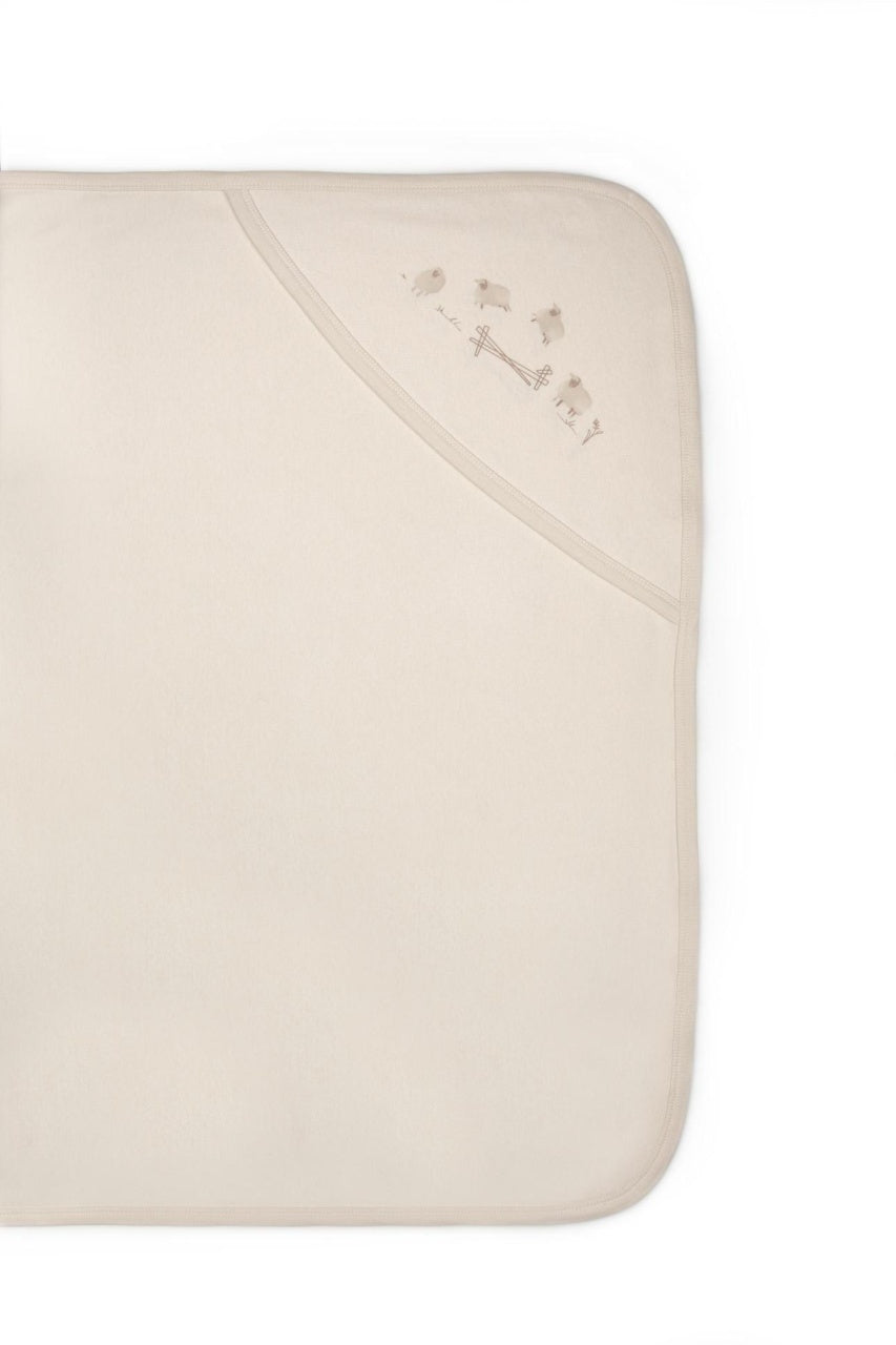 Paturica pentru nou nascut, 100% bumbac organic, Lamb, BabyCosy
