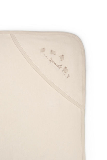 Paturica pentru nou nascut, 100% bumbac organic, Lamb, BabyCosy