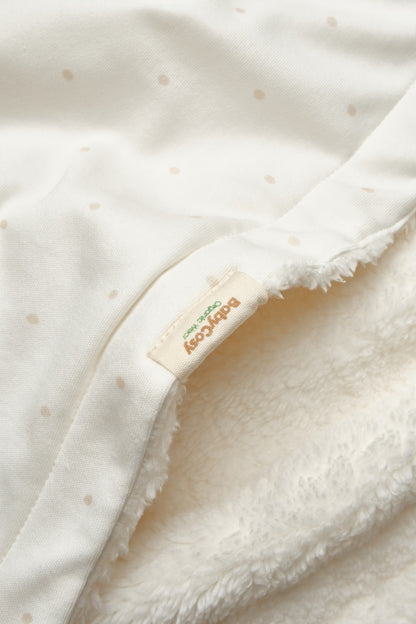 Paturica pentru nou nascut, 100% bumbac organic, TeddyBear, BabyCosy