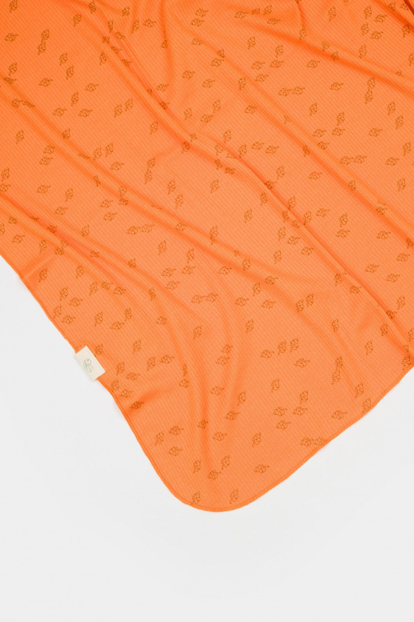 Paturica Printed, BabyCosy, 50% modal+50% bumbac, Apricot, 85X85 cm