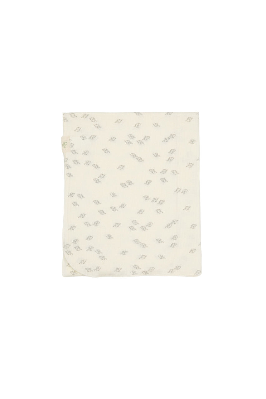 Paturica Printed, BabyCosy, 50% modal+50% bumbac, Ecru, 85X85 cm