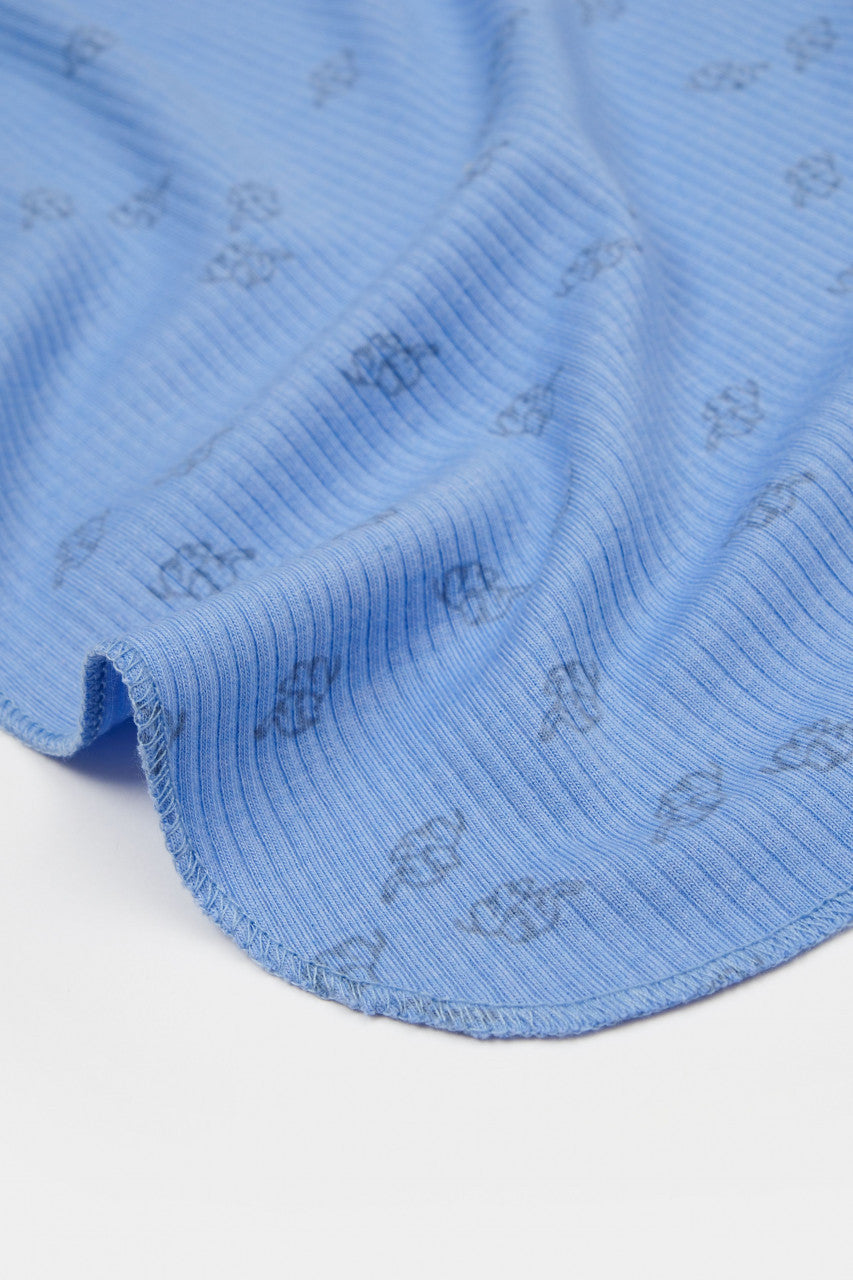 Paturica Printed, BabyCosy, 50% modal+50% bumbac, Lavanda, 85X85 cm