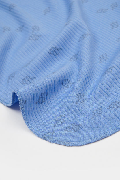 Paturica Printed, BabyCosy, 50% modal+50% bumbac, Lavanda, 85X85 cm