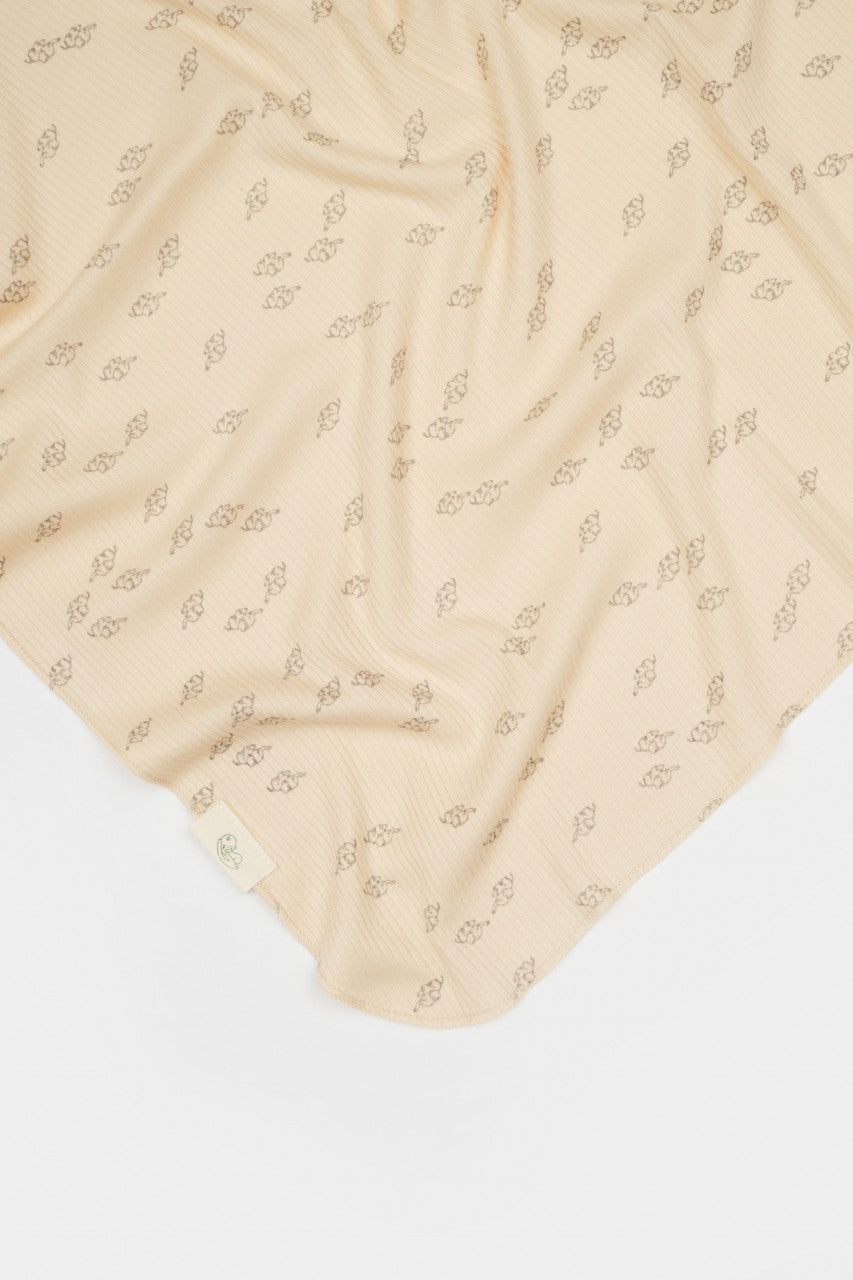 Paturica Printed, BabyCosy, 50% modal+50% bumbac, Stone, 85X85 cm