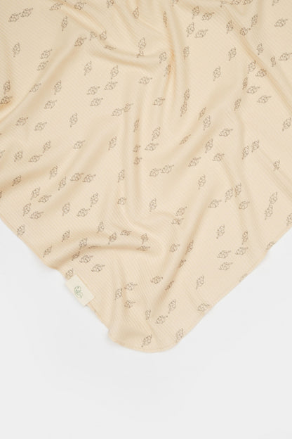 Paturica Printed, BabyCosy, 50% modal+50% bumbac, Stone, 85X85 cm