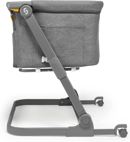 Patut 3 in 1 co-sleeping Skiddou Natt, Evening Dream, Gri inchis