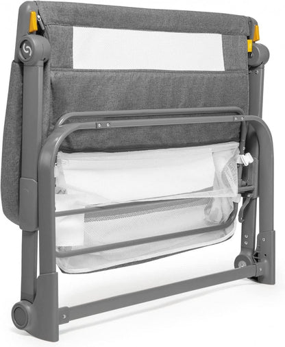 Patut 3 in 1 co-sleeping Skiddou Natt, Evening Dream, Gri inchis