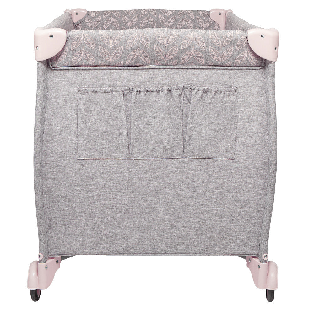 Patut de calatorie pliabil Skiddou Lunar, 2 nivele, Keep Pink, Roz
