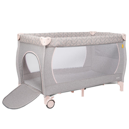 Patut de calatorie pliabil Skiddou Lunar, 2 nivele, Keep Pink, Roz