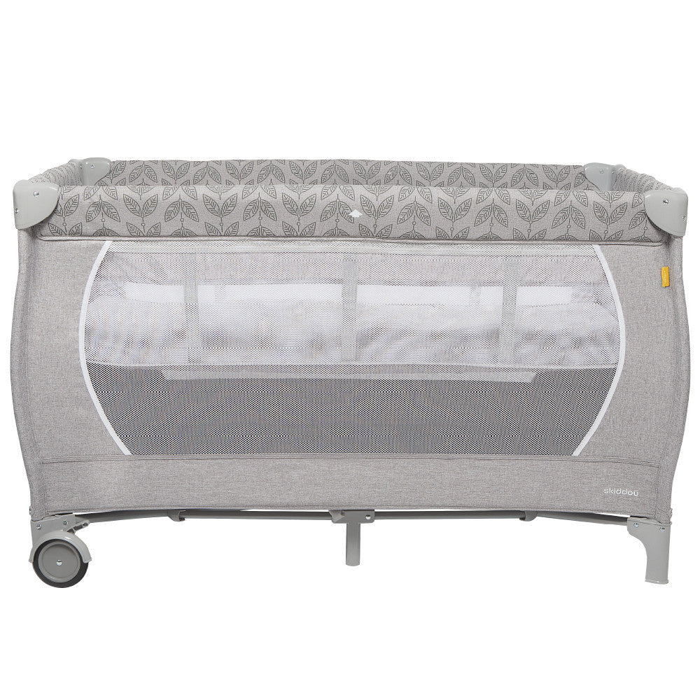 Patut de calatorie pliabil Skiddou Lunar, 2 nivele, Normandic Dream, Gri