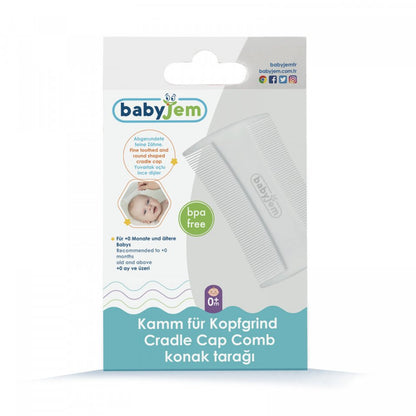 Pieptan bebelusi pentru cruste de lapte BabyJem Delicate