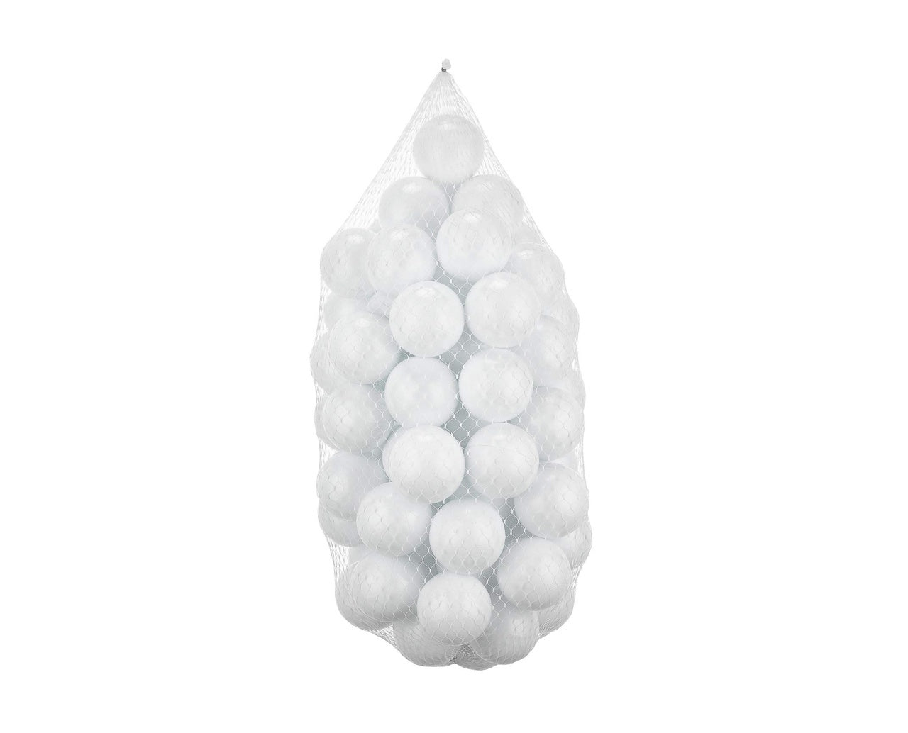 Piscina uscata pliabila cu bile, BabyJem, 30x83 cm, 100 bile albe, somon