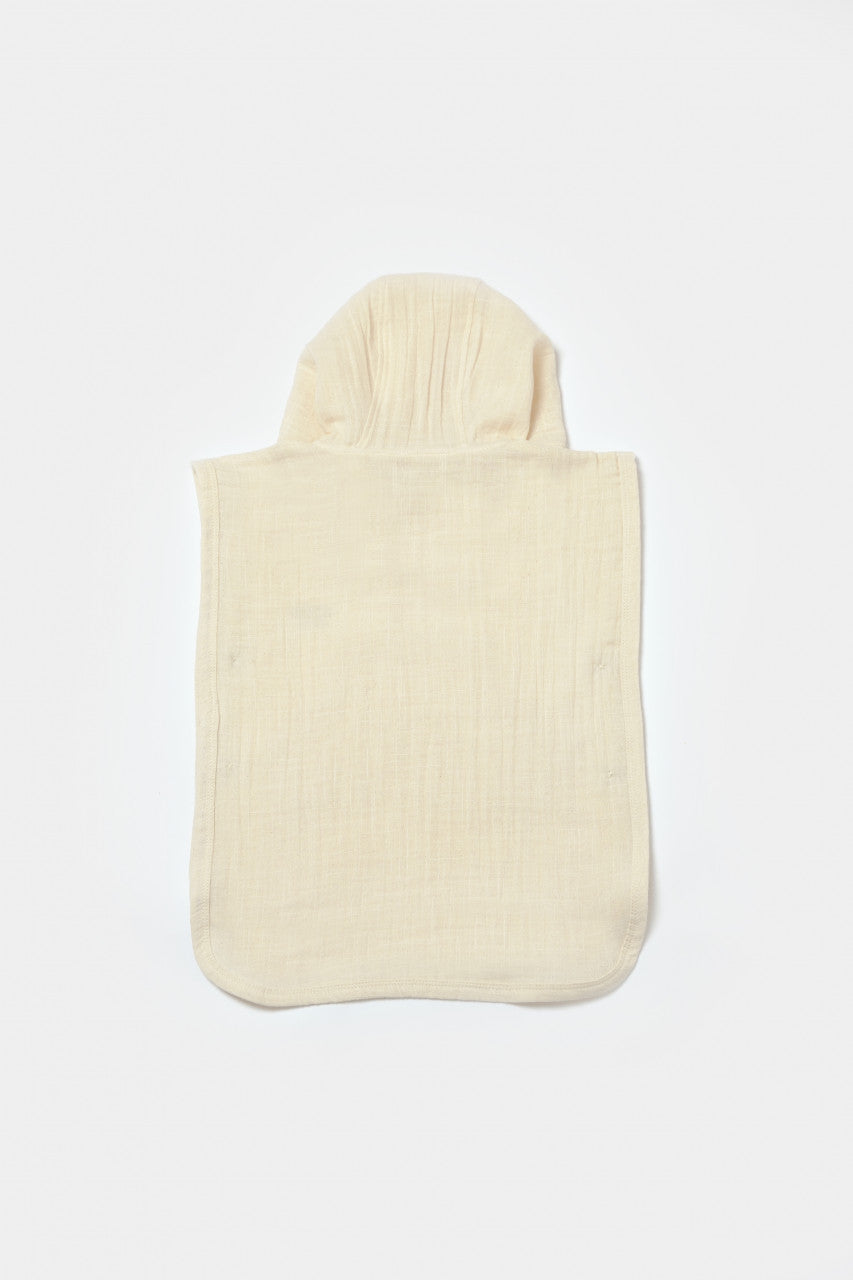 Prosop plaja - poncho copii din muselina absorbanta, Stone, BabyCosy
