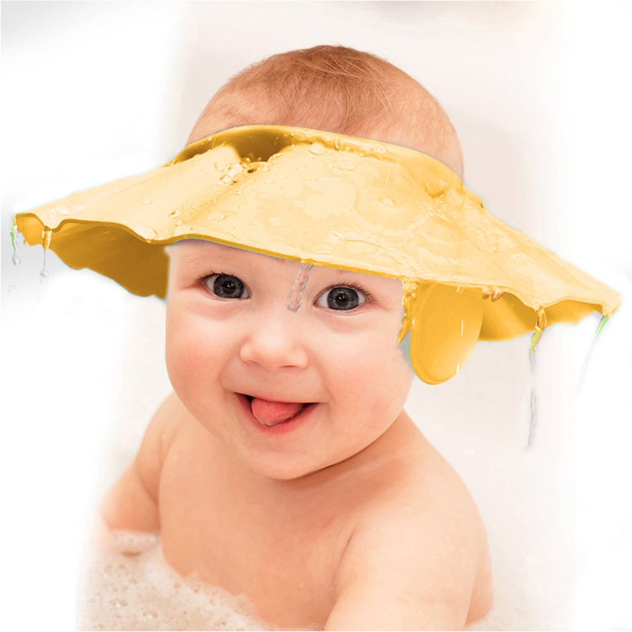 Protectie baita pentru ochi si urechi Hat BabyJem, portocaliu