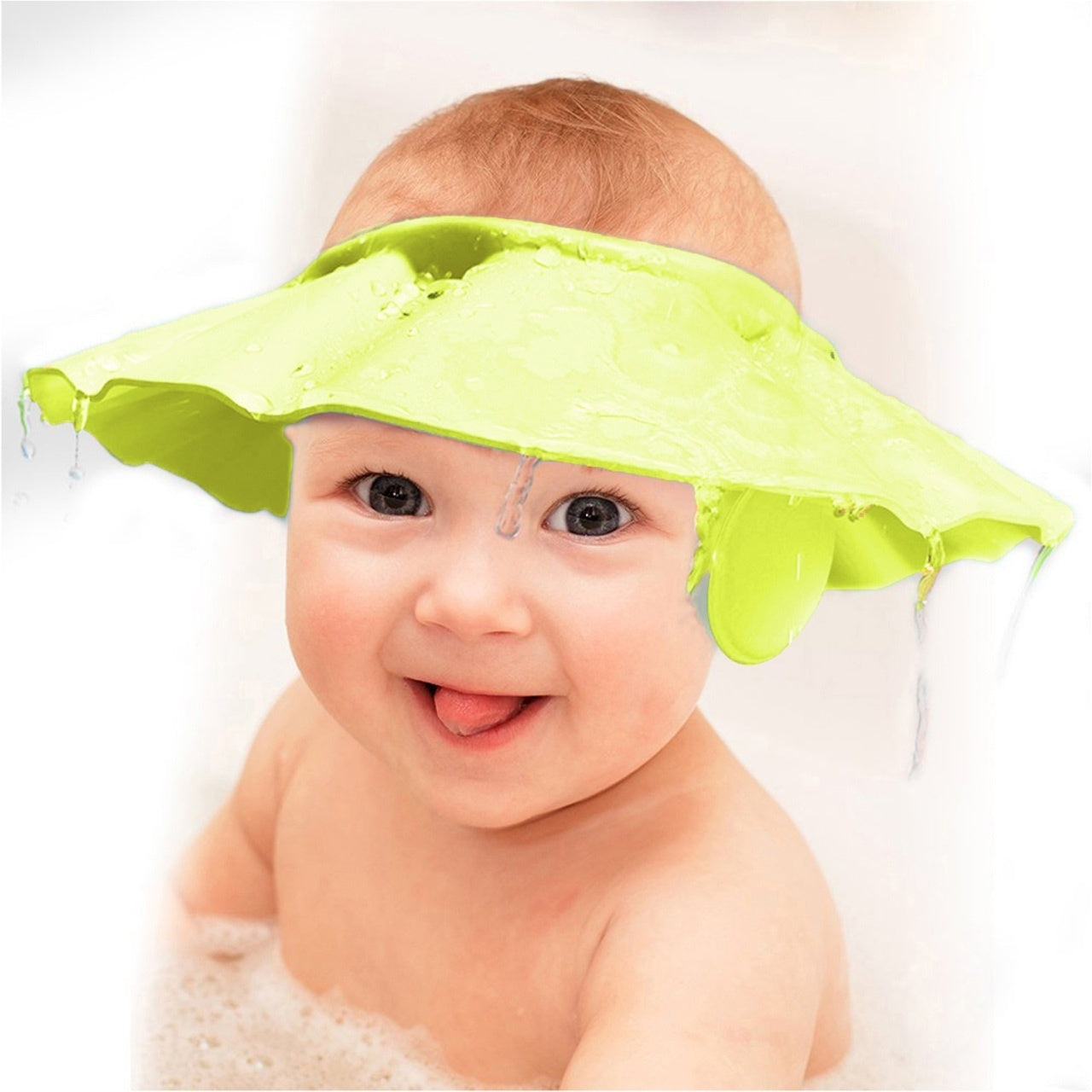 Protectie baita pentru ochi si urechi Hat BabyJem, verde