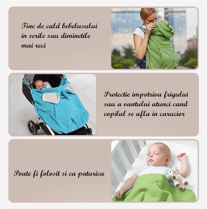 Protectie universala pentru sisteme de purtare tip marsupiu Drool