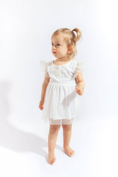 Rochita eleganta cu tulle pentru fetite, Tongs baby