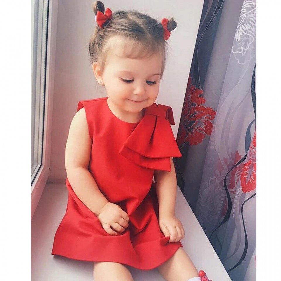 Rochita rosie cu fundita Drool