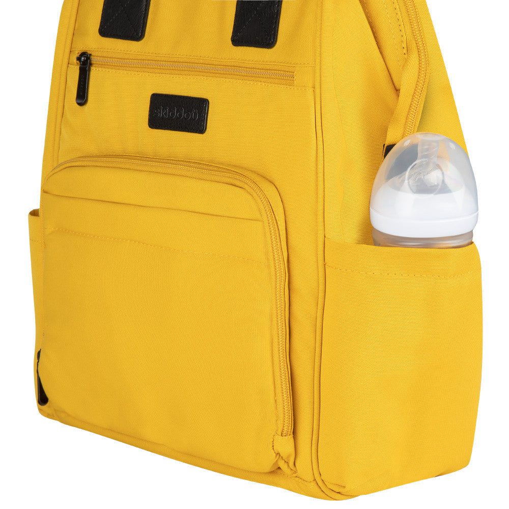 Rucsac multifunctional mamici Skiddou Astrid, Galben