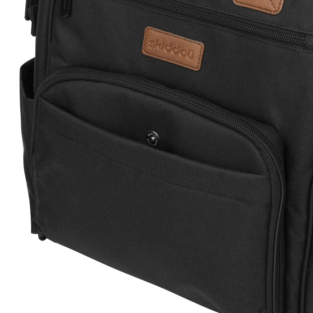 Rucsac multifunctional mamici Skiddou Astrid, Onyx, Negru