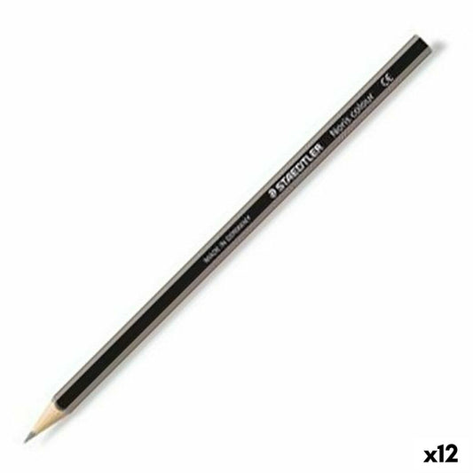 Creioane culori Staedtler Noris Colour WOPEX Gri (12 Unități) - Birou și papetărie, Arte și Meserii