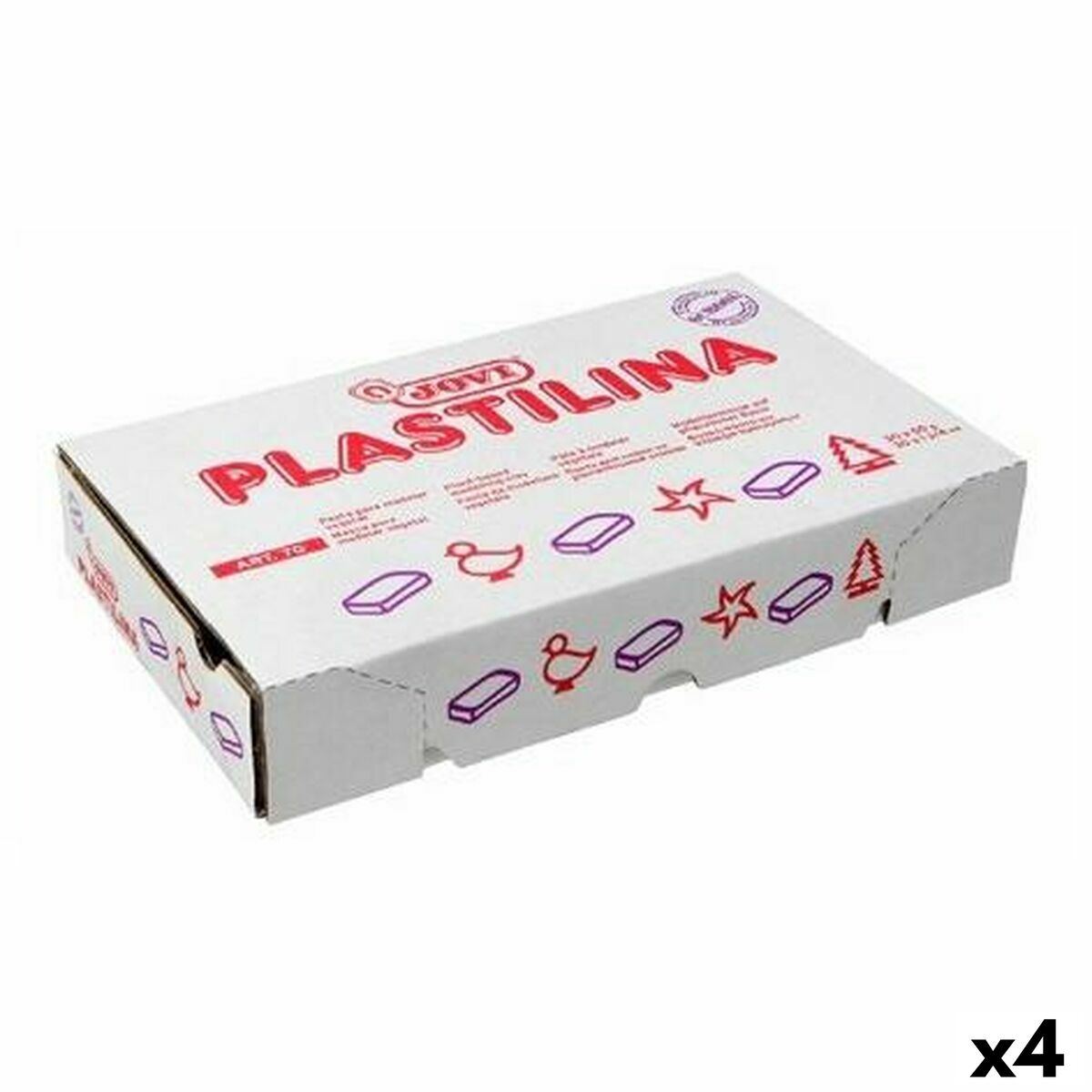 Plastilină Jovi Portocaliu 150 g 15 Piese (4 Unități) - Jucarii si jocuri, Activități creative