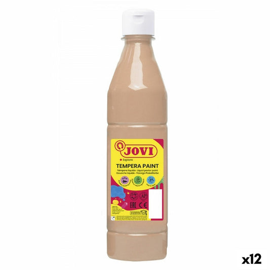 Tempera Jovi Carne 500 ml (12 Unități) - Birou și papetărie, Arte și Meserii