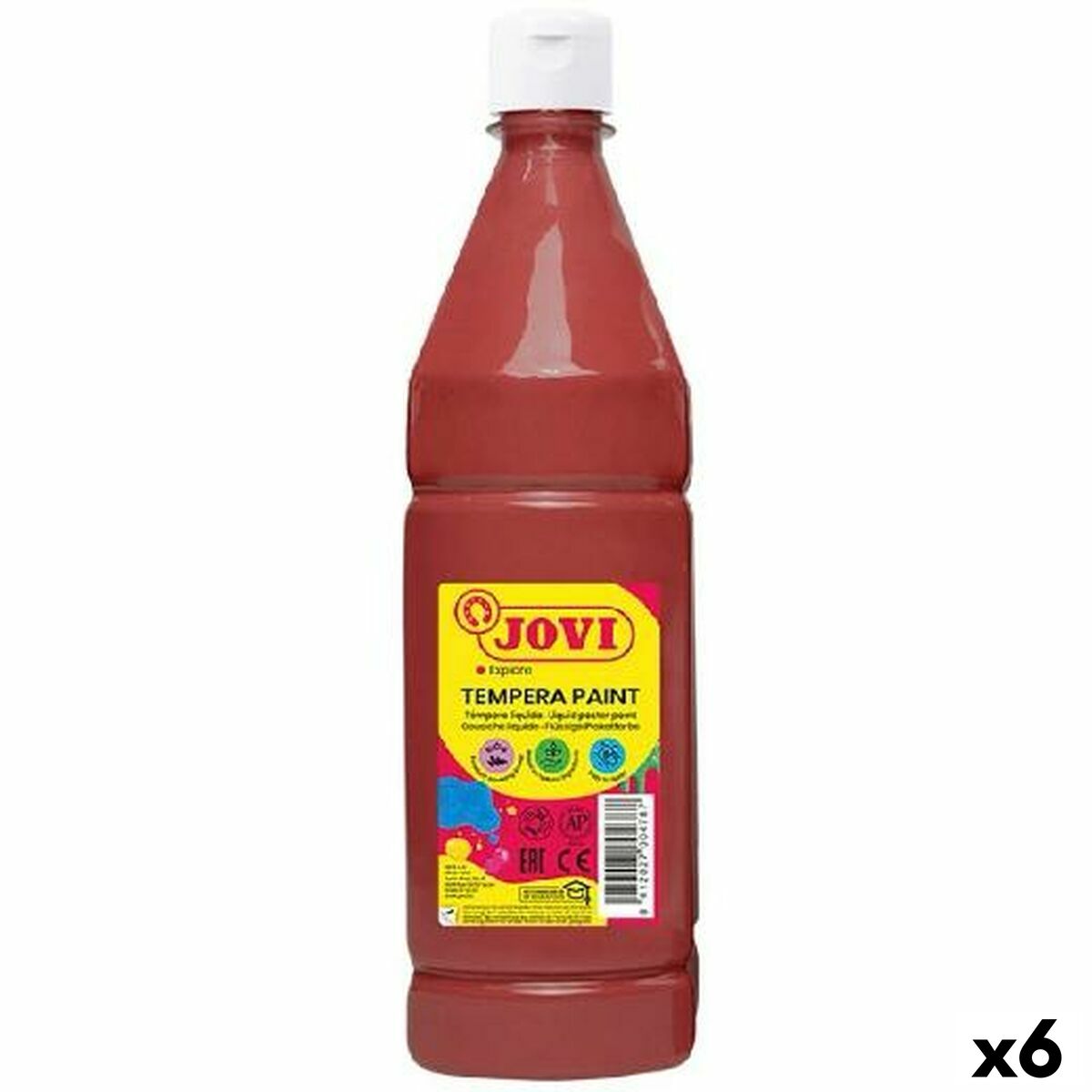 Tempera Jovi Maro 1 L (6 Unități) - Birou și papetărie, Arte și Meserii