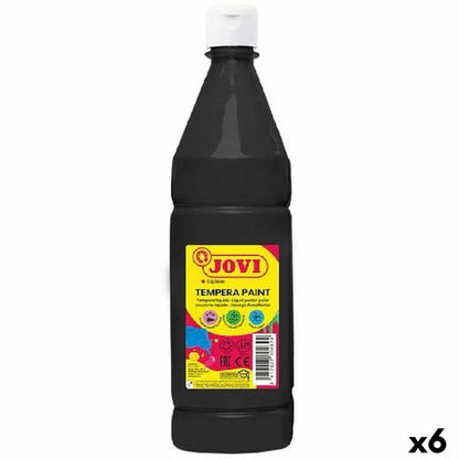 Tempera Jovi Negru 1 L (6 Unități) - Birou și papetărie, Arte și Meserii