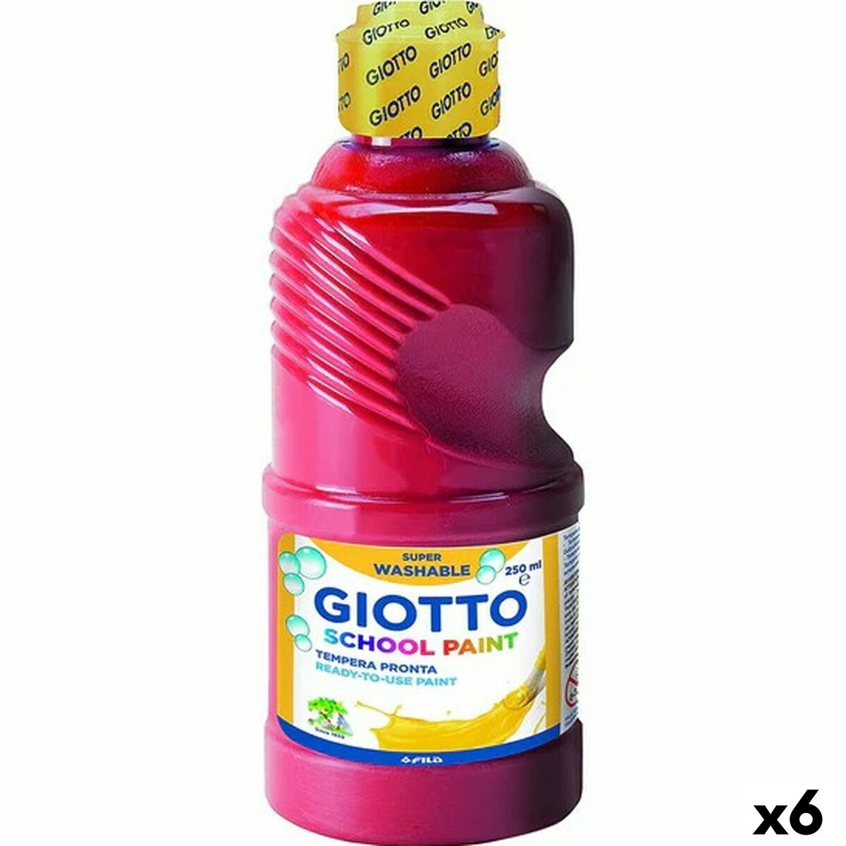 Tempera Giotto 500 ml (6 Unități) - Birou și papetărie, Arte și Meserii